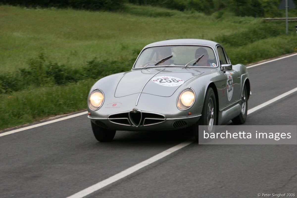 258 Gadeselli/Hutton UK Alfa Romeo 2000 Sportiva s/n 1900S-00003 1954