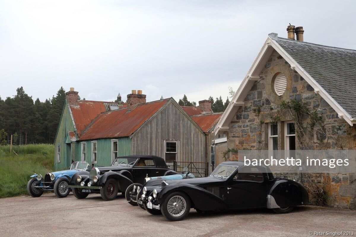 International Bugatti Meeting Scotland 2013