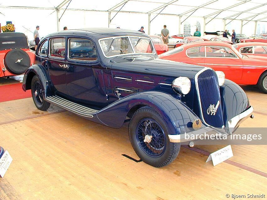 Alfa Romeo 6 C - 2300 "Soffio di Satana" Touring Saloon s/n 710645