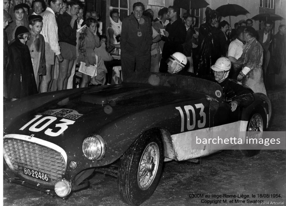 Artcurial Rétromobile 2014 ... Lot 321 - 1953 Ferrari 166 MM/53 barquette Oblin s/n 0300M Est. €2,900,000 - 3,500,000