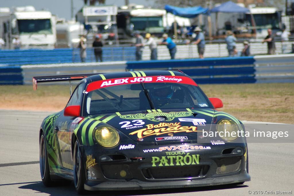 23 GTC Porsche 911 GT3 Cup Sweedler/Kapudija/Lueders;12h Sebring 2010