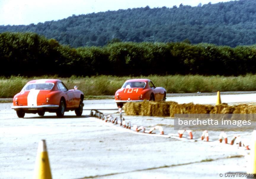 Ferrari battle between McCarthy & Grossman in 1519GT & 1785GT