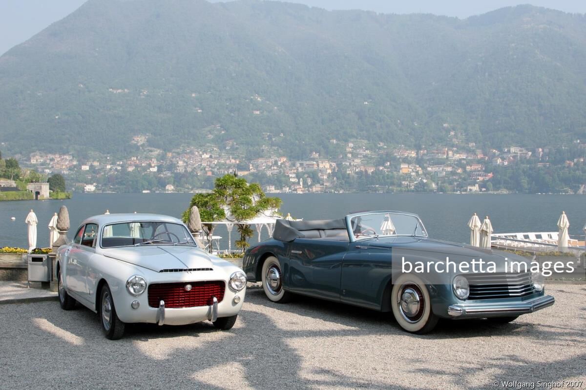 Alfa Romeo 6C 2500 Stabilimenti Farina Cabriolet;054 Alfa Romeo 1900 L T.I. Coupé by Pinin Farina s/n 915.339