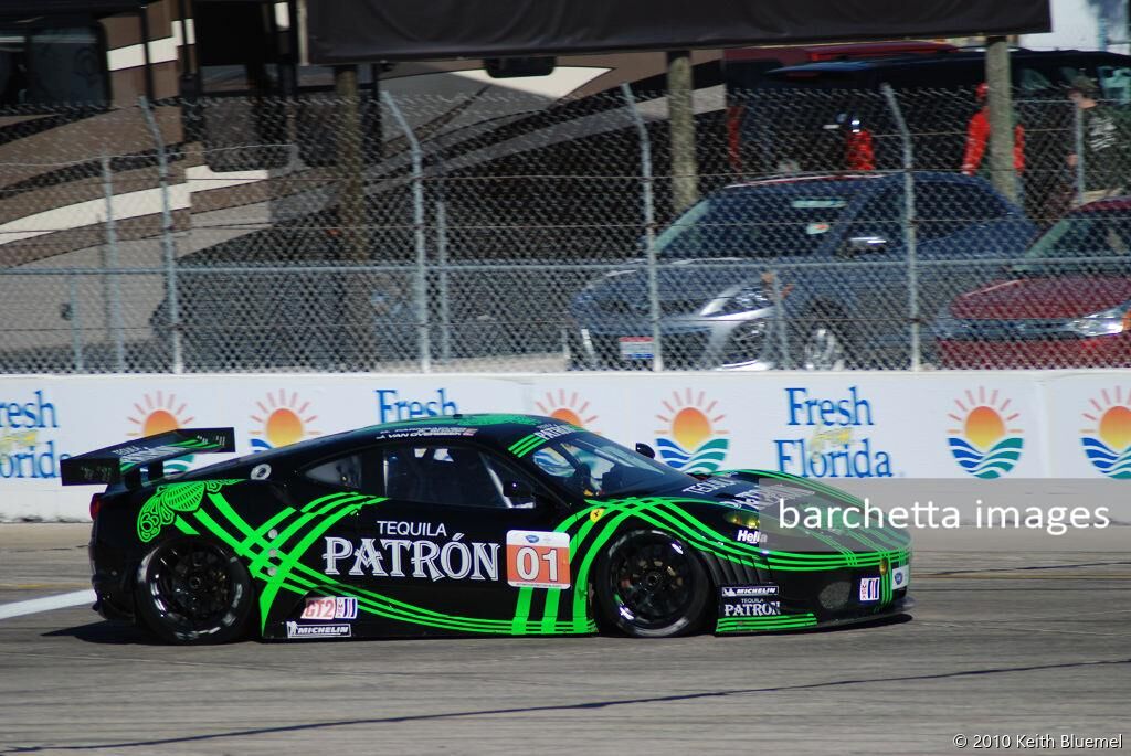 01 GT2 Ferrari 430 GT s/n 2644 Sharp/van Overbeek/Farnbacher;12h Sebring 2010