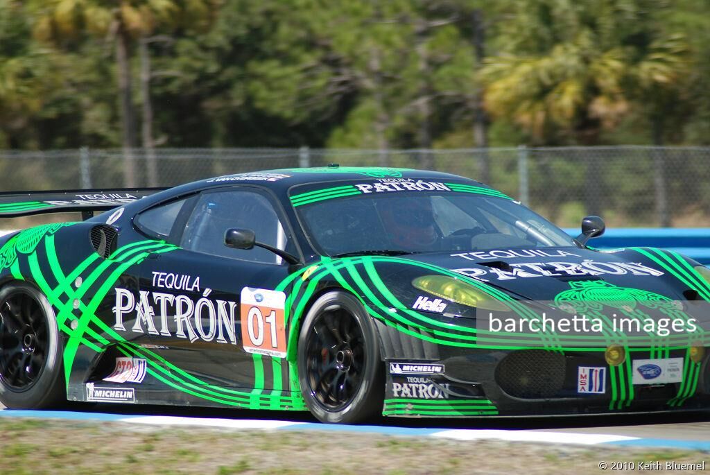01 GT2 Ferrari 430 GT s/n 2644 Sharp/van Overbeek/Farnbacher;12h Sebring 2010