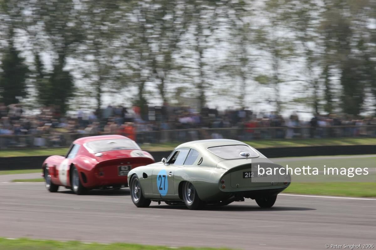19 Ferrari 250 GTO s/n 3767GT Joe Bamford/Alain de Cadenet;27 Aston Martin Project 212 s/n DP212/1 Wolfgang Friedrichs/David Clark