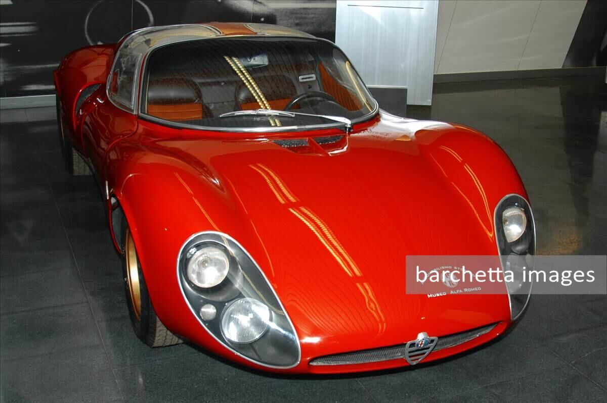 Alfa Romeo 33.2 Stradale ... prototyp from Scaglione 1967 - Derivata dalla 33.2 da competizione, prodotta in un limitato numero di esemplari