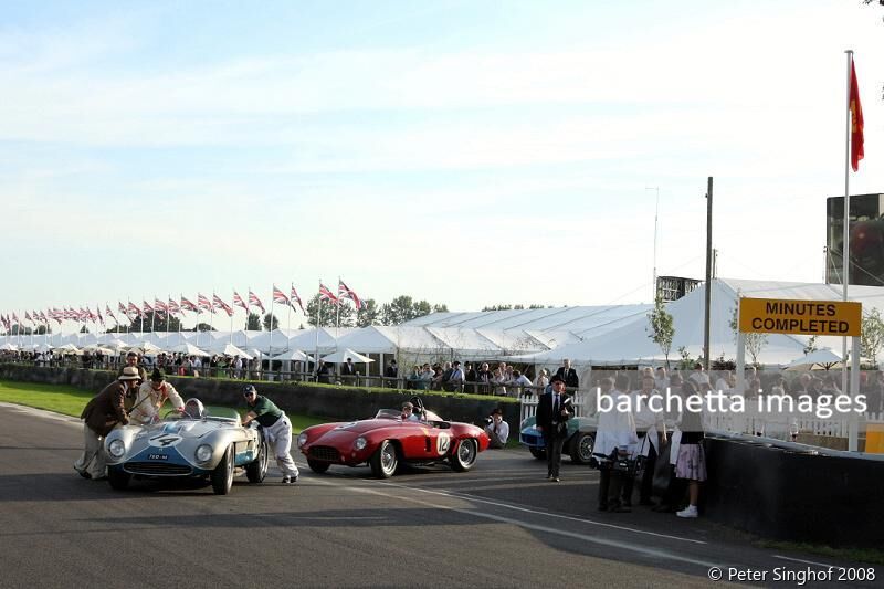 14 Ferrari 750 Monza sn.0568M Grist / Carlos Monteverde;12 Ferrari 750 Monza sn.0504M Andrew Frankel / Richard Frankel