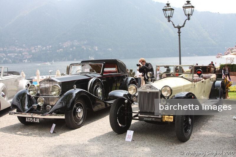 030 Lancia Lambda Torpedo Lancia 1931;032 Rolls-Royce Phantom II Continental Drophead Coupé Binder 1935