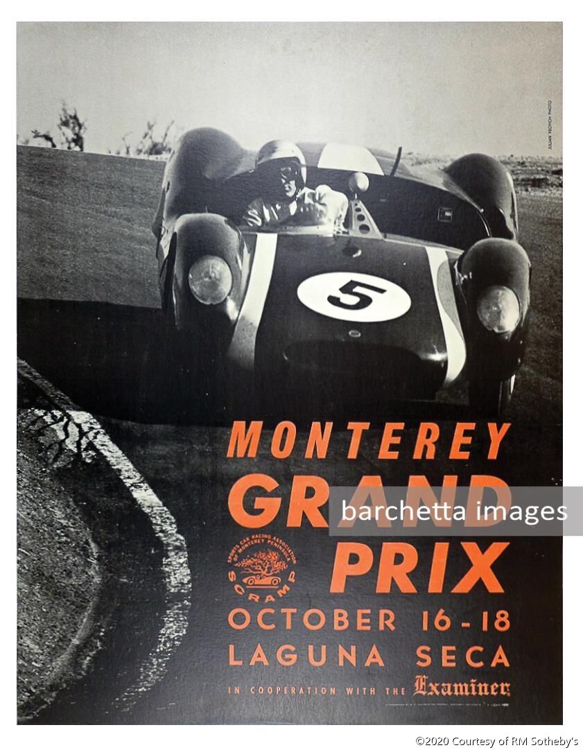 RM Online Only - Original Racing Posters, 1925-1972 11 - 18 MAY 2020 - Auction Closes on 18 May 2020