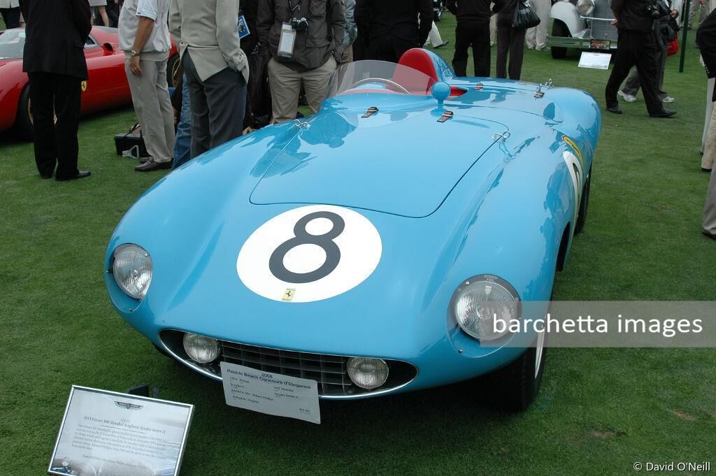 1955 Ferrari 500 Mondial Scaglietti Spyder Series II s/n 0556MD/0446MD  RADM & Mrs. Robert Phillips, Arlington, Virginia