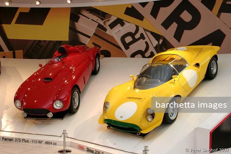 Ferrari Dino 206 S sn.032;Ferrari 375 Plus sn.0384am