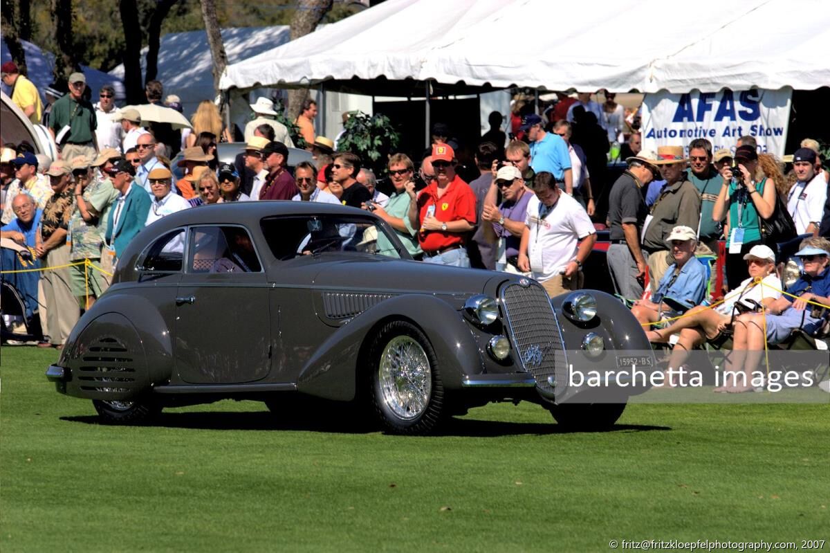 1938 Alfa Romeo 8C 2900B Berlinetta - The Collier Collection - The Spirit of the Mille Miglia Trophy - Spirit of Road Racing