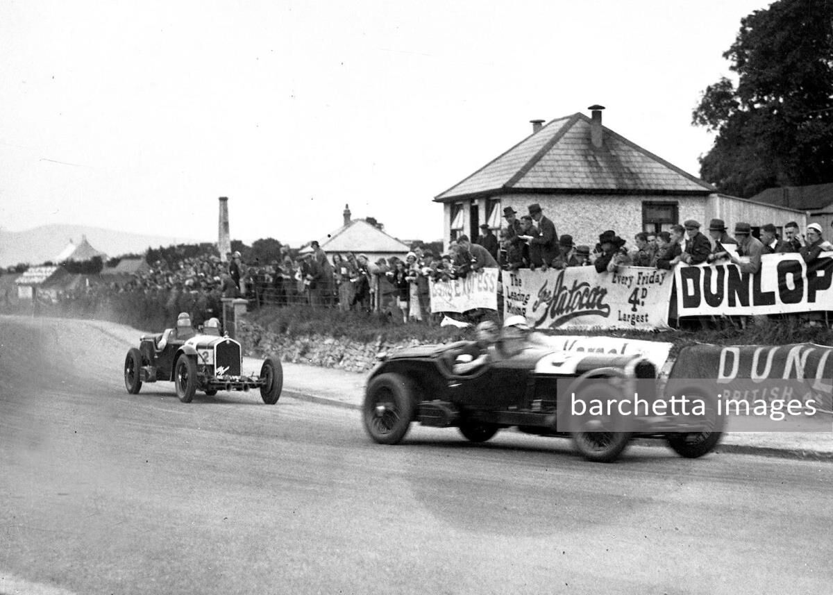1932/aug/20 - 5th 2nd 3.0  - Tourist Trophy  - Henry Birkin (GB) - #3 "MI 40778"