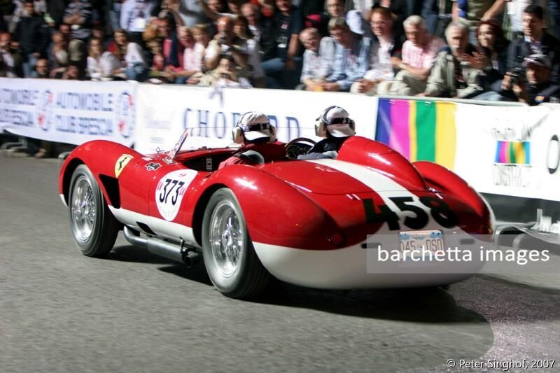 Leaving into the night ...  500 TRC Scaglietti Spyder 0686MDTR 