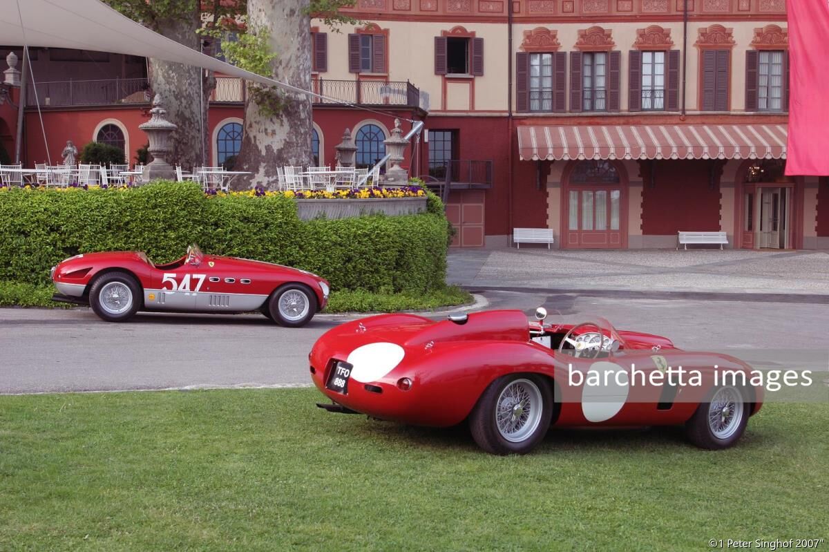 098 Ferrari 340 MM Spider by Vignale sn 0280AM;104 Ferrari 860 Monza Spider by Scaglietti sn 0604M