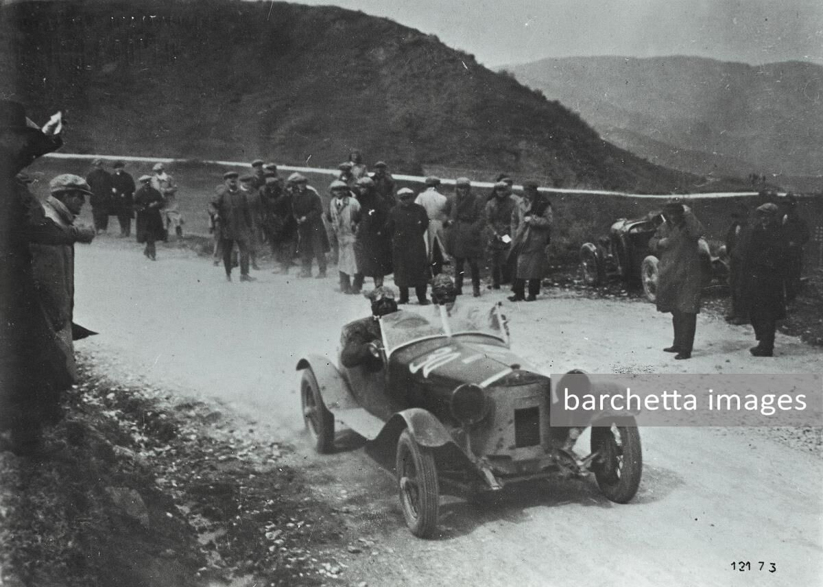 April 1 1928 - 1st OA - Mille Miglia - Giuseppe Campari and Giulio Ramponi - #30