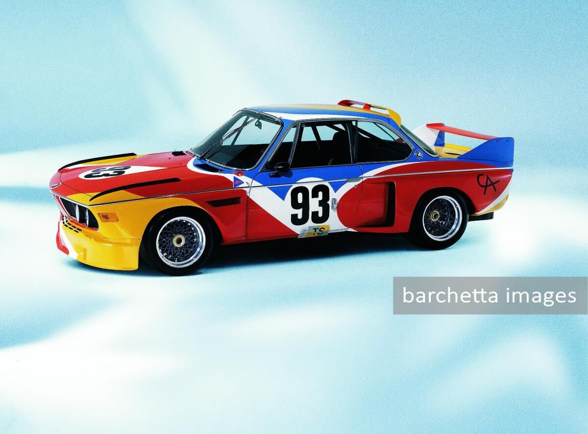 Alexander Calder, Art Car, 1975 BMW 3.0 CSL 