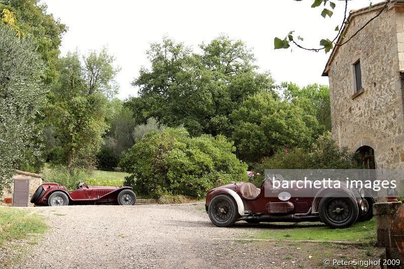 15 Alfa Romeo 8C 2900 B Boticella-Style sn.412042;08 Alfa Romeo 8C 2300 Touring Spider sn.2111036