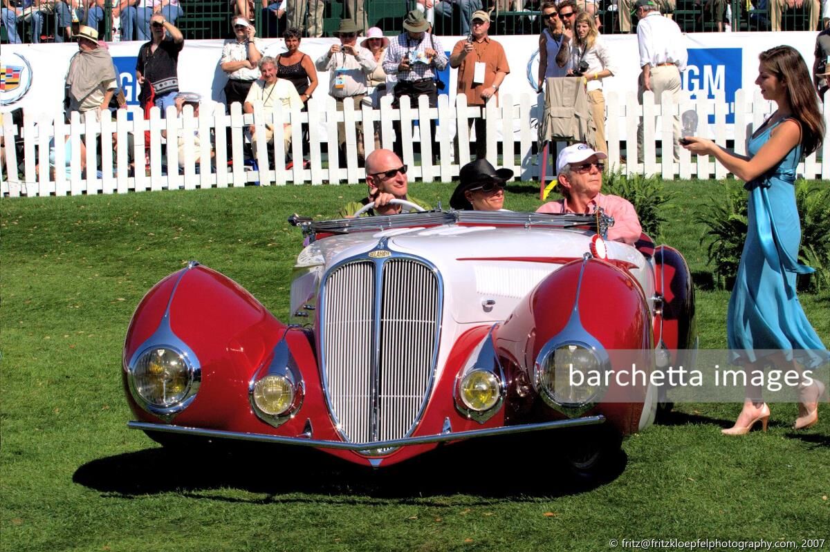 1937 Delahaye 135M Figoni and Falaschi - Mark Hyman - Amelia Awards - Delahaye