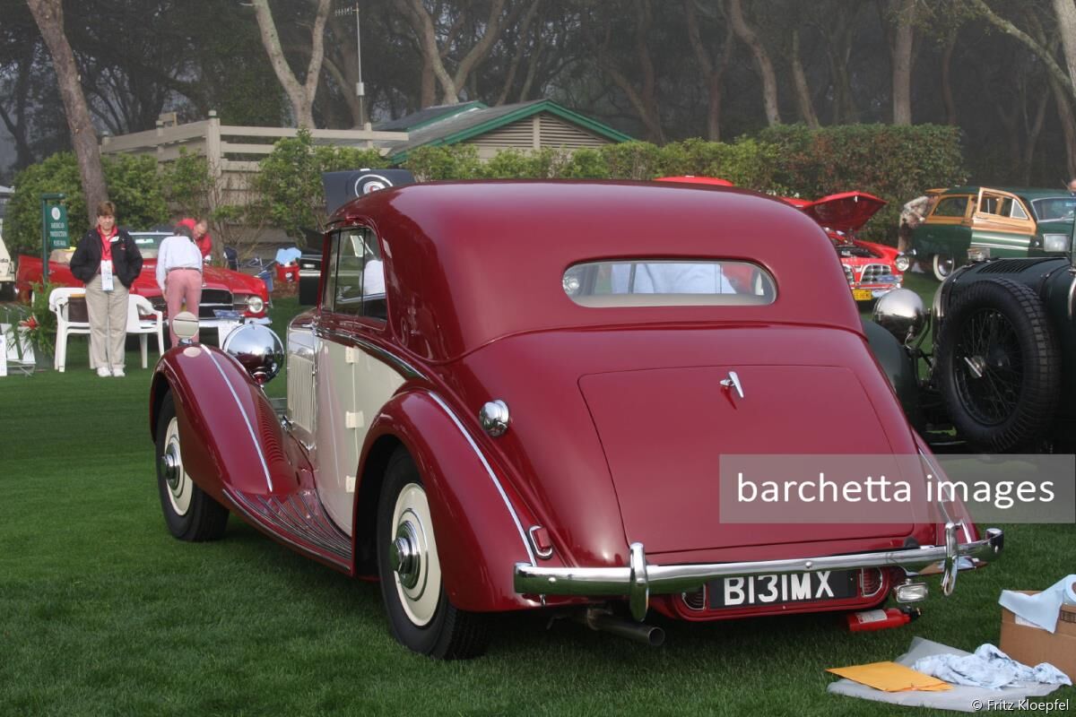 EPRE2 1939 Bentley 4 ¼ Overdrive Darby Bob & Shirley Brechler