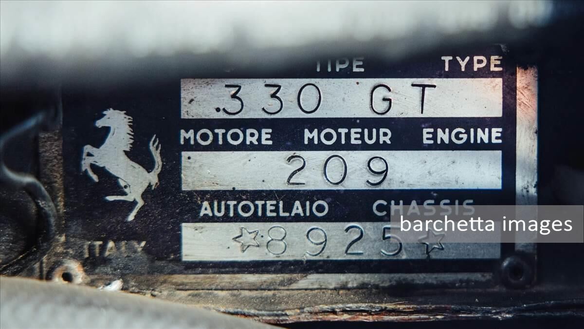 Ferrari 330 GT 2+2 S2 s/n 8925GT