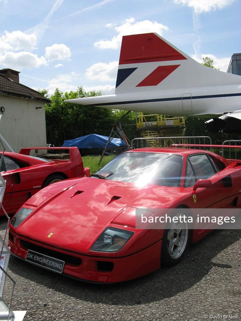 One of 3 Ferrari F40s
