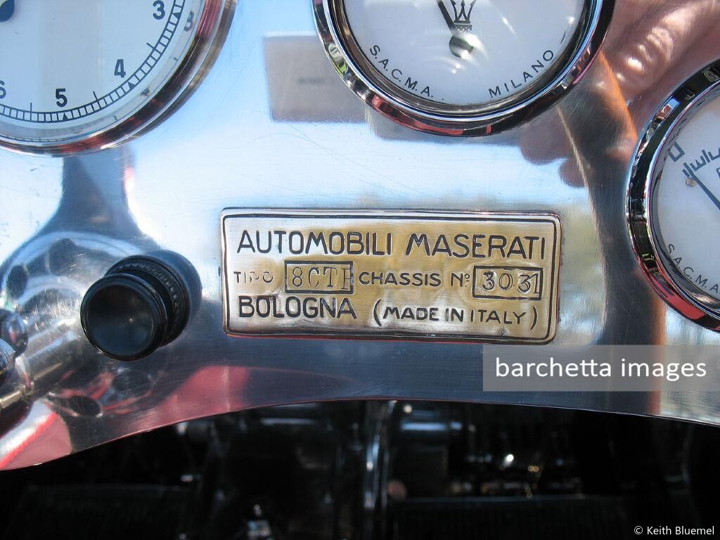 Maserati 8 CTF s/n 3031