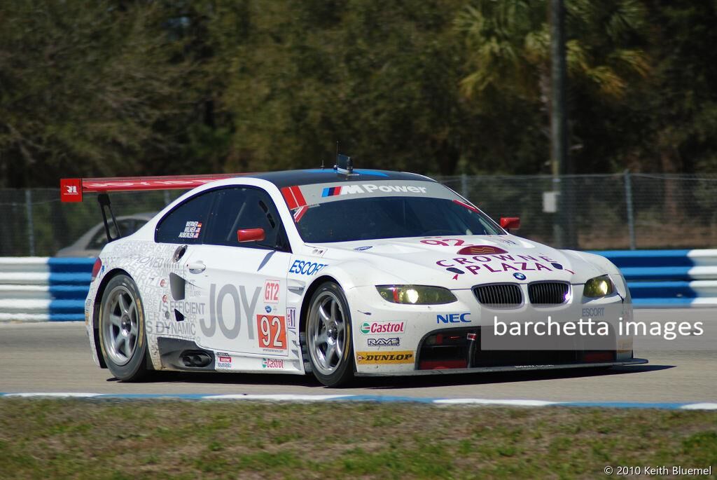 92 GT2 BMW E92 M3 Auberlen/Milner/Werner;12h Sebring 2010