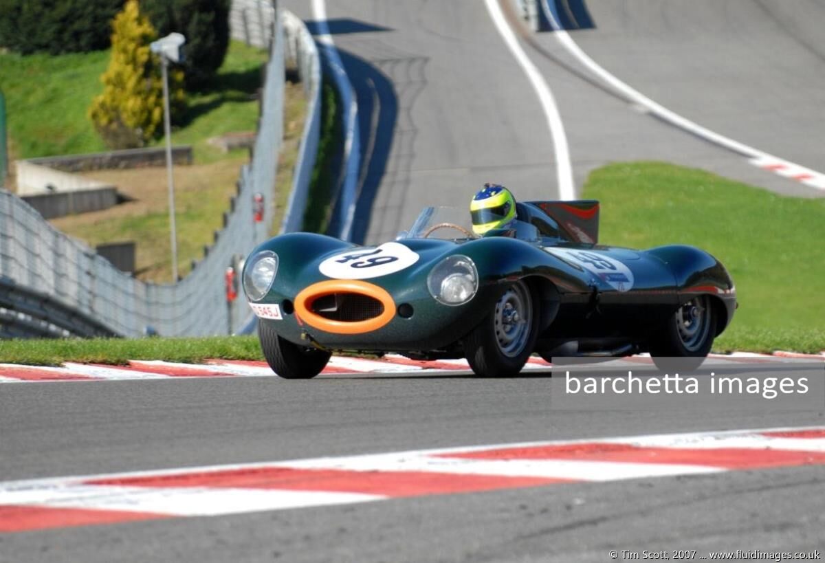 49 JAGUAR D-type 1955 - PICKERING Tony GB - MARSH Spencer GB