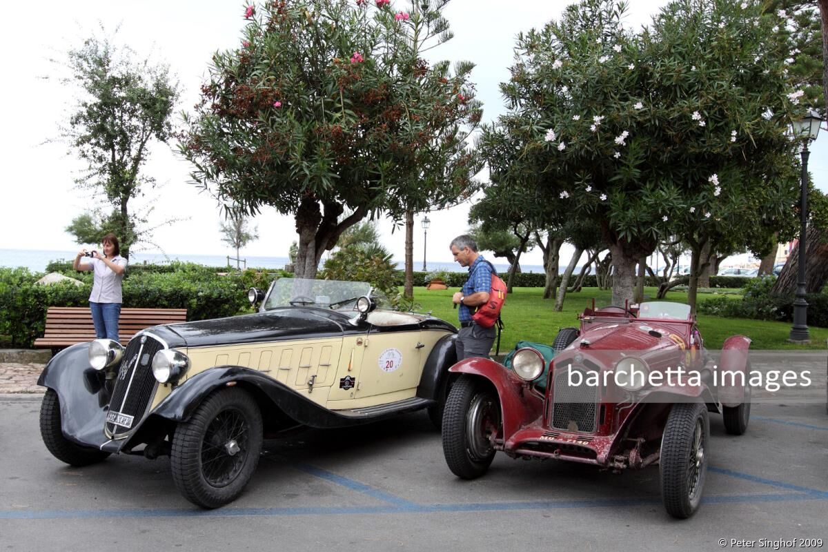20 Alfa Romeo 6C 1750 GS Touring sn.10814326;14 Alfa Romeo 8C 2300 Monza by Brianza sn.2211120/SF28