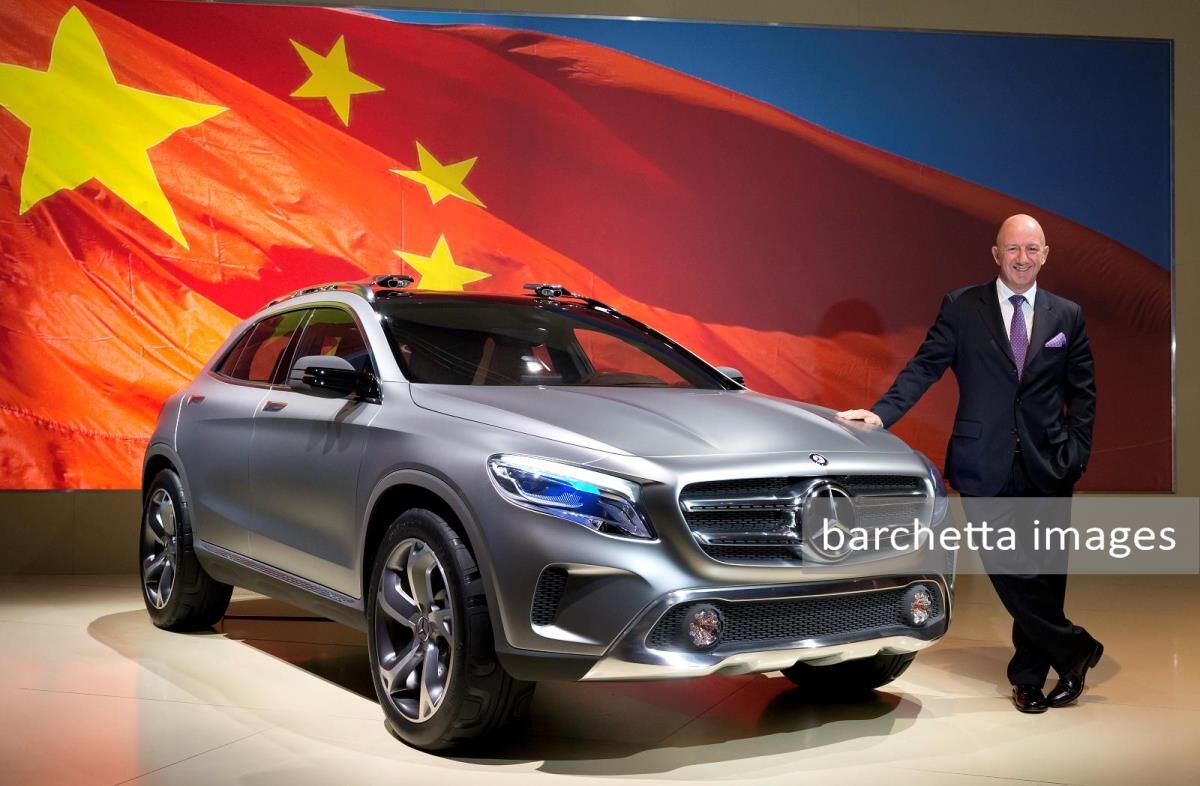 Mercedes-Benz Concept GLA Presentation, Shanghai 2013
