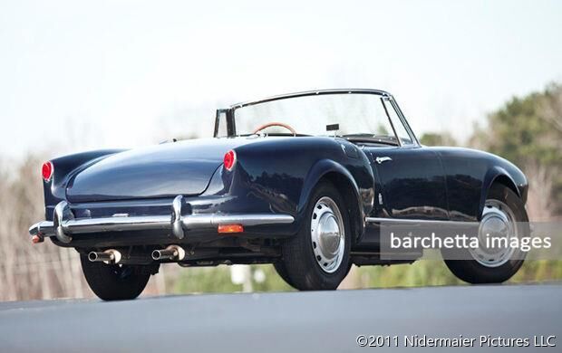 Lot 17 - 1957 Lancia Aurelia B24S Convertible s/n B24S-1317 275,000 - 350,000