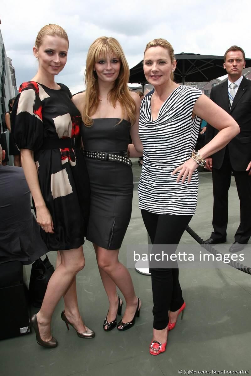 Eva Padberg, Mischa Barton, Kim Cattrall  "Mercedes-Benz Fashion Week Berlin July 2008" - HUGO BOSS show in Berlin (07/17/08)