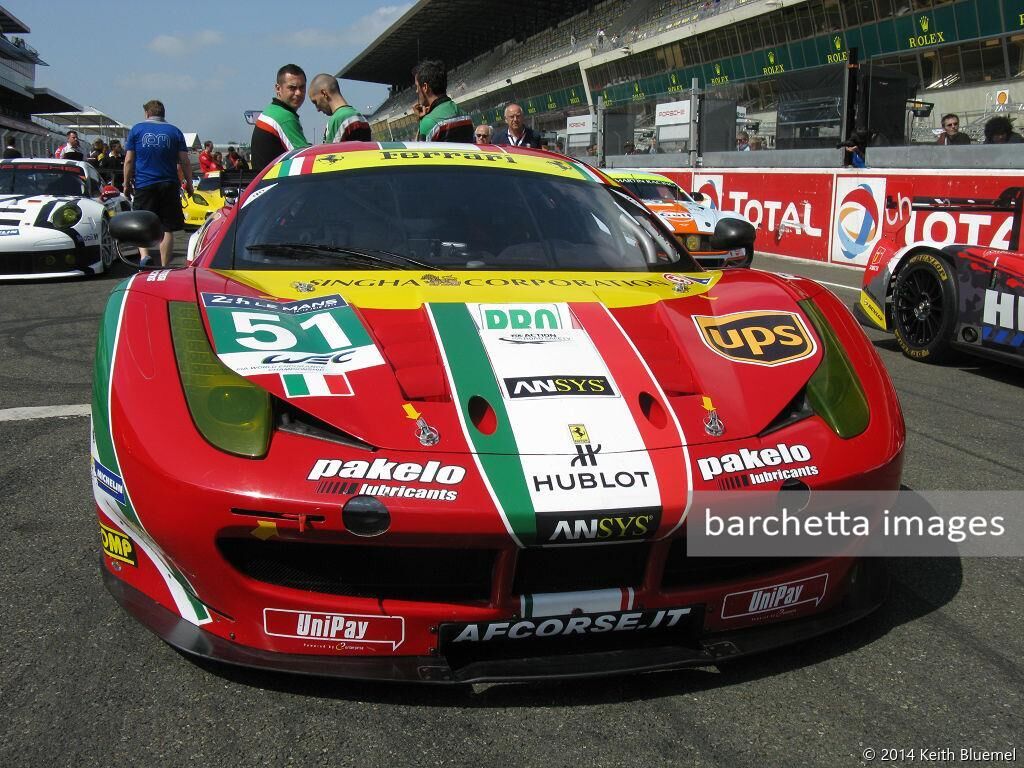 Le Mans Test Day 2014