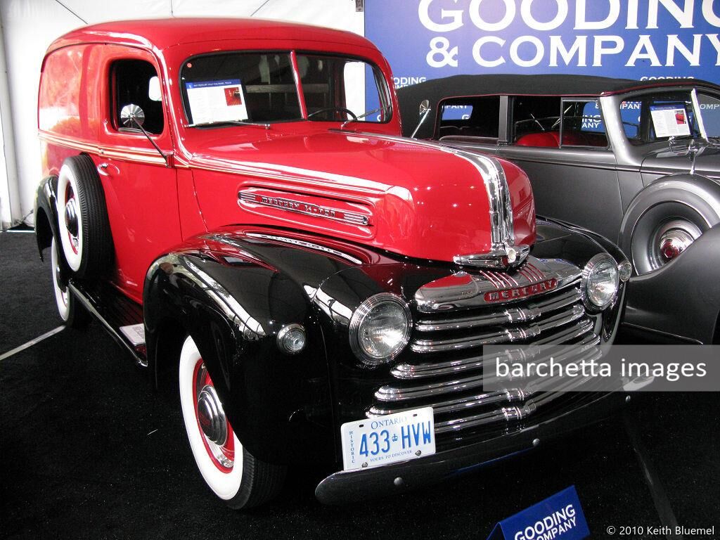 Lot 15 - 1947 Mercury  Half-Ton Panel Truck s/n 401H472409 Est. 55,000 - 75,000 WR Sold 44,000