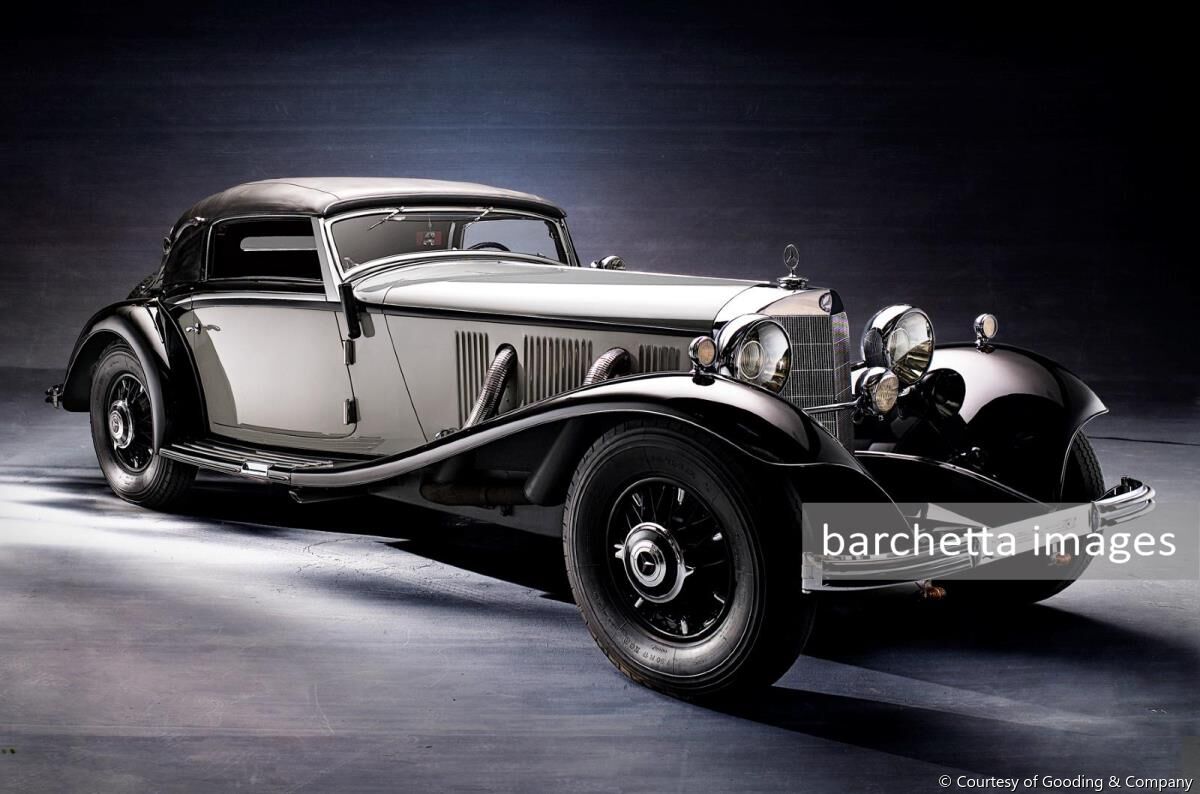 Lot 038 - 1935 Mercedes-Benz 500 K Cabriolet A s/n 105379 Est. 2,5mio - 3,0mio Sold $2,75mio