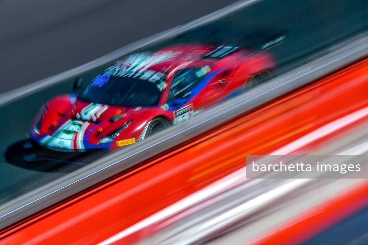 2021/jul/03-04 - race 1 25th OA 4th Pro-Am Cup - race 2 25th OA4th Pro-Am - GT WCE Misano - AF Corse - Louis Machiels, Andrea Bertolini - #52