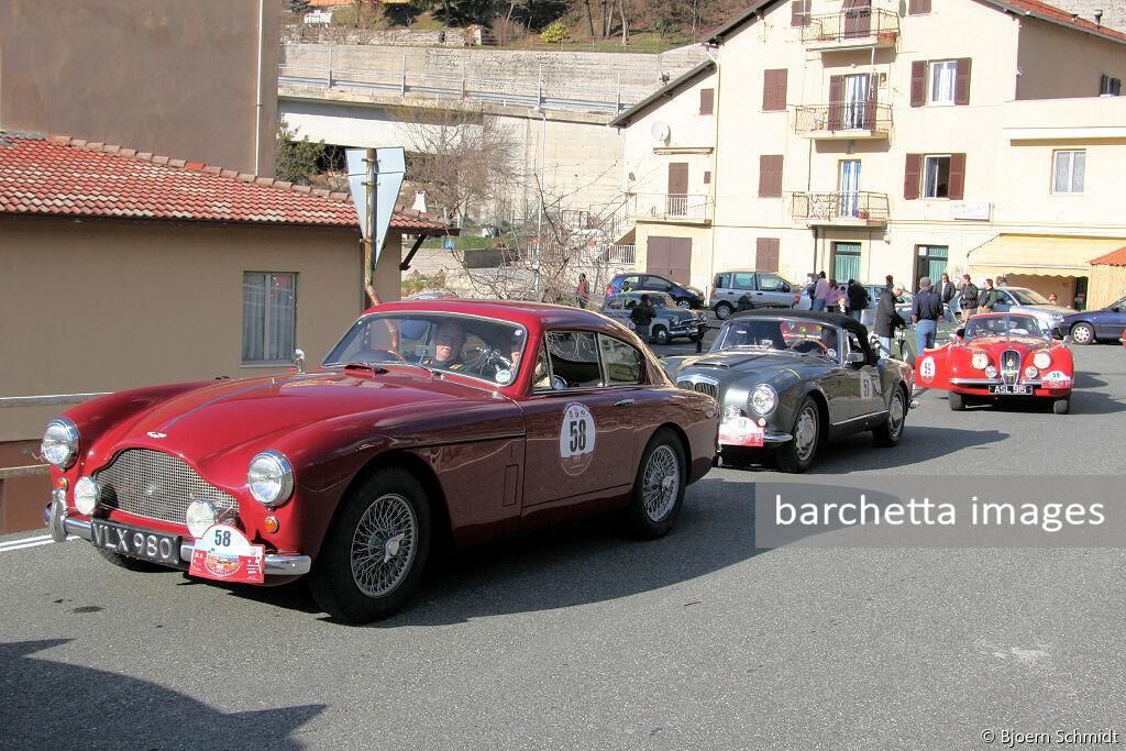 058 3°  White Robert Greenslade Dennis ASTON MARTIN DB Mklll 1958 UK