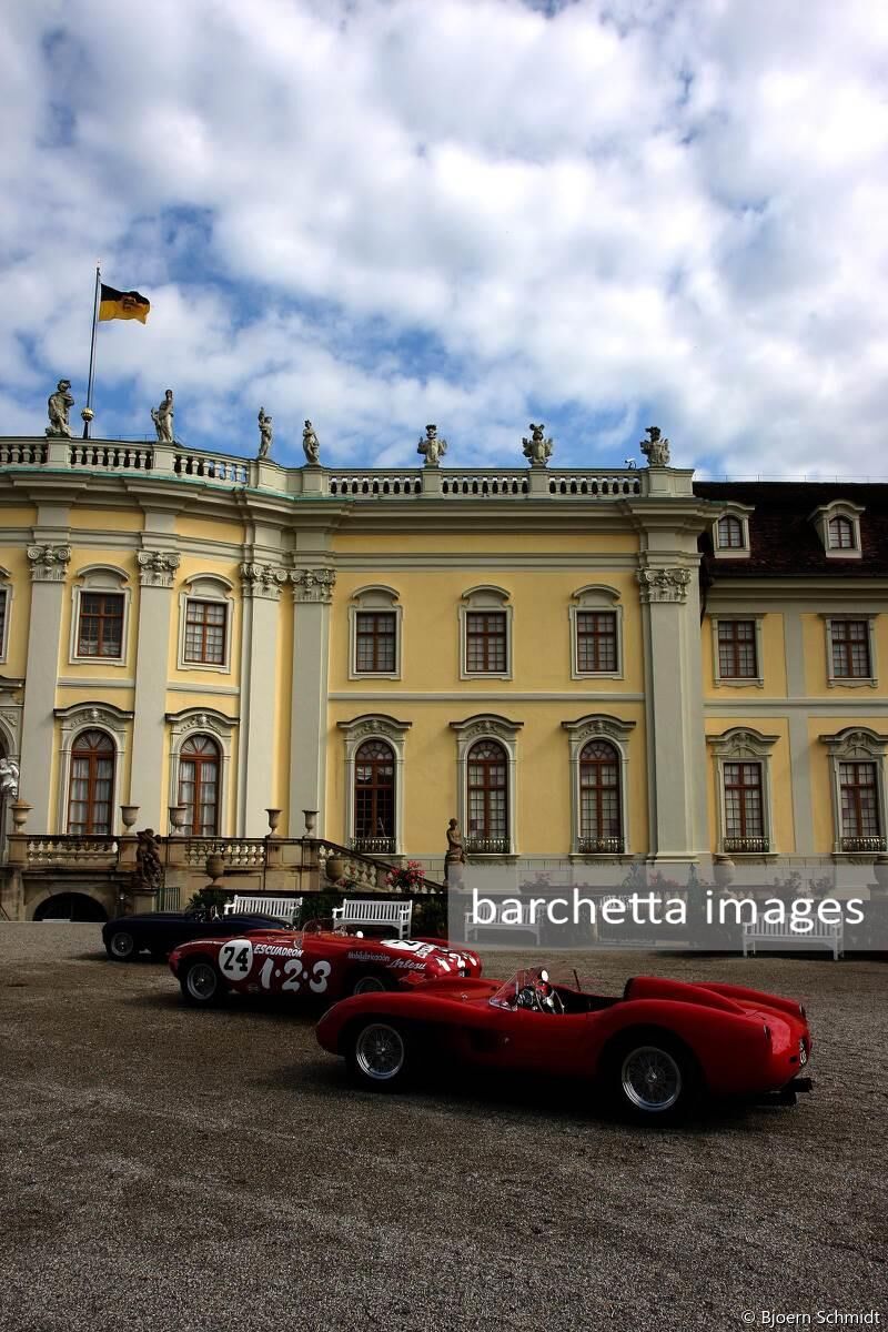 Ferrari 212 Export Touring barchetta, 375 MM PF Spyder & 250 Testa Rossa