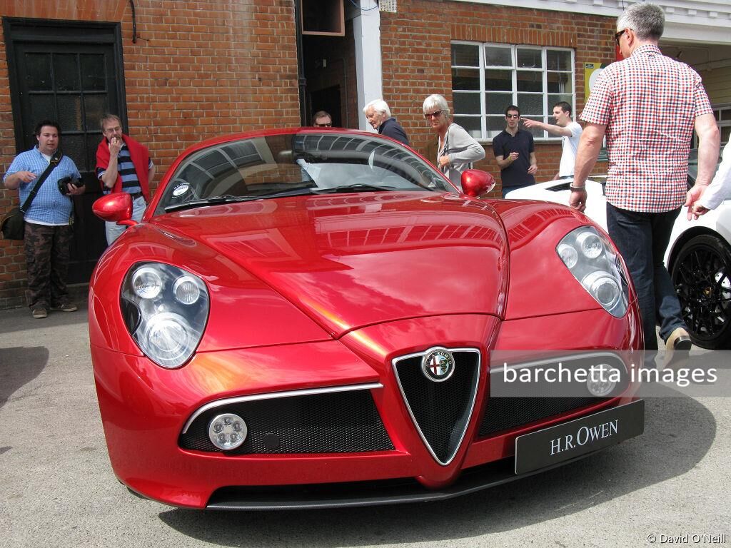 H.R. Owen Alfa Romeo 8C display