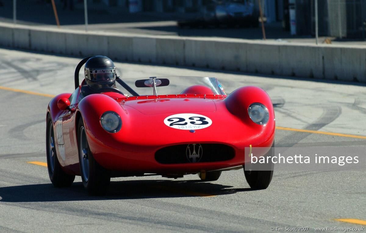 23 - 1957 Maserati 200Sl s/n 2423
 - Charles Wegner