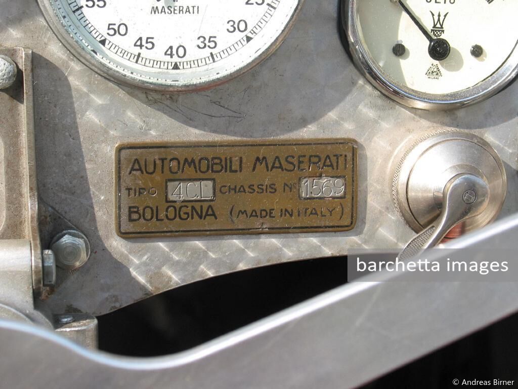 Maserati Tipo 4 CL 1500 s/n 1569