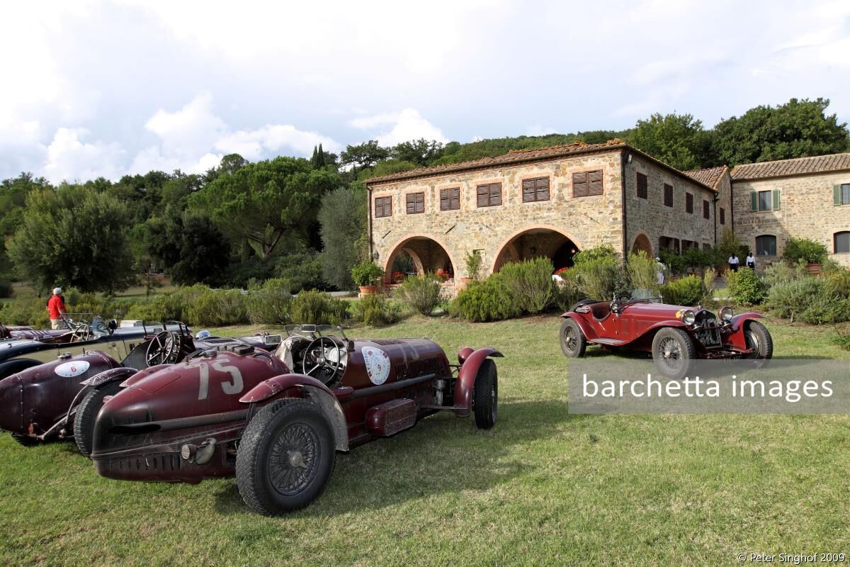 09 Alfa Romeo 8C 2900 A Boticella sn.412006;16 Alfa Romeo 8C 2300 Zagato Spider sn.2111027