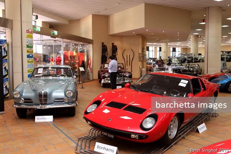 Lot 126 1967 Lamborghini Miura P400 Coupé  s/n 3300 MZ782;Lot 144 1956 BMW 503 3.2-Litre Coupé  s/n 69.054 30.056