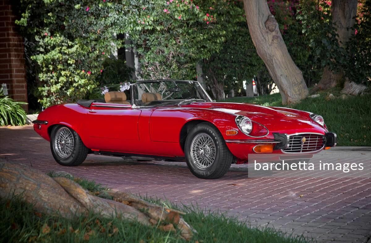 Lot 252 - 1973 Jaguar E-Type Series III Convertible s/n UD1S21717 Est. $70,000-$80,000 Sold 60,500