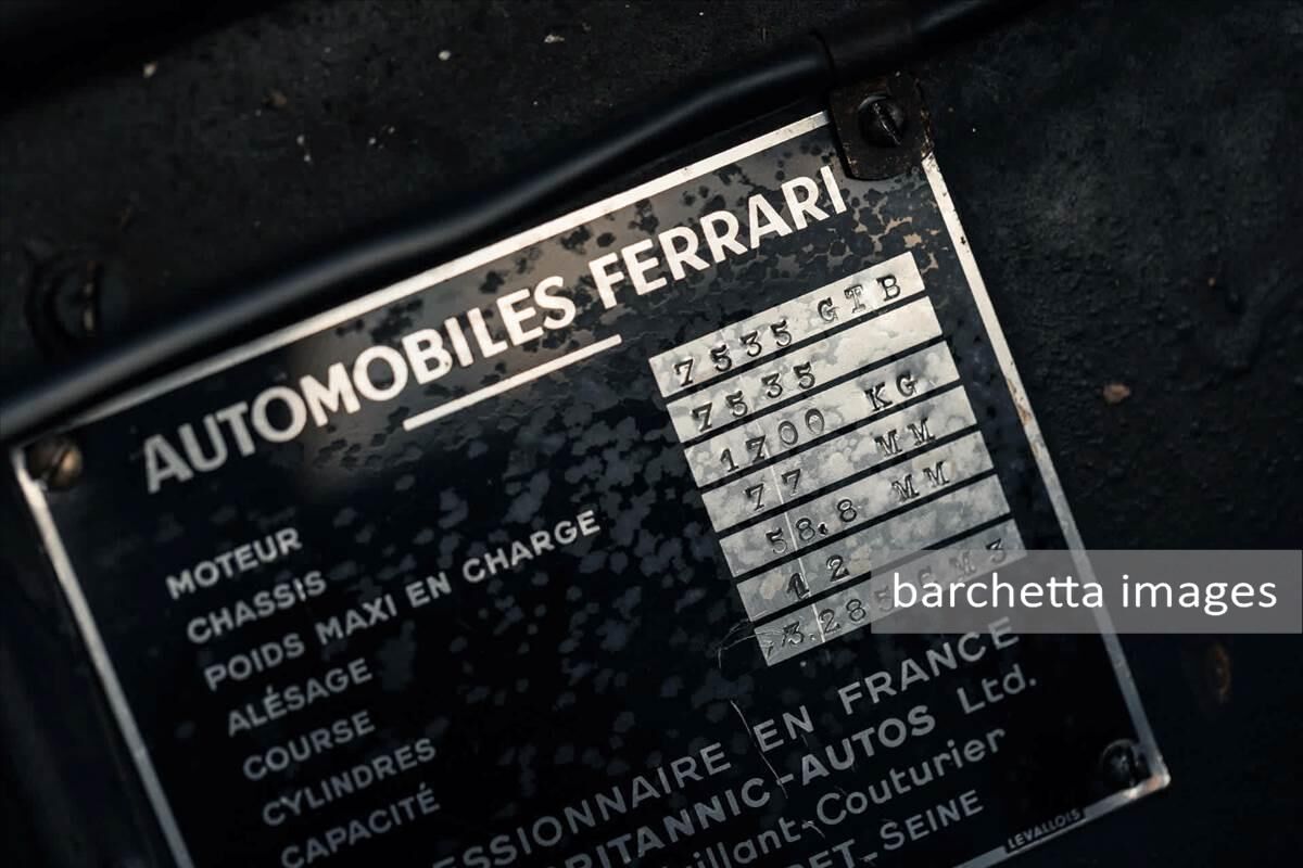 Ferrari 275 GTB s/n 07535