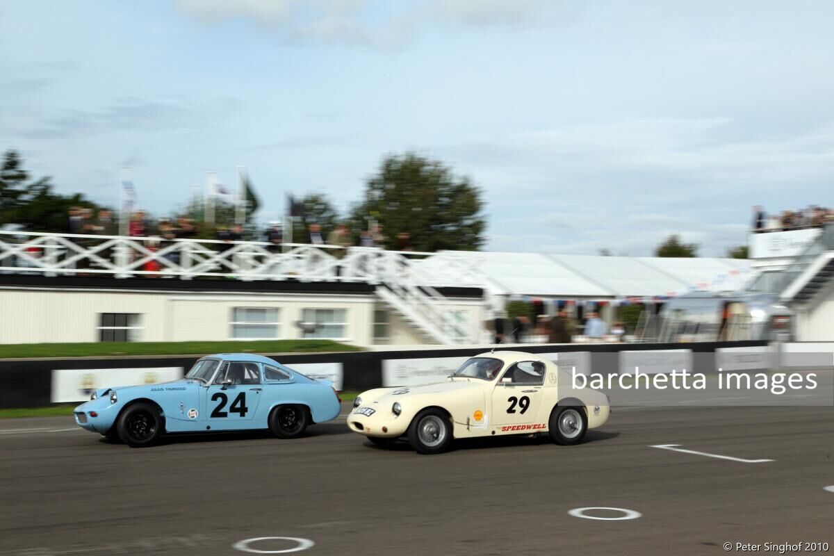 29 Austin Healey Speedwell - Sprite David WYLIE;24 Ashley GT - Julius THURGOOD