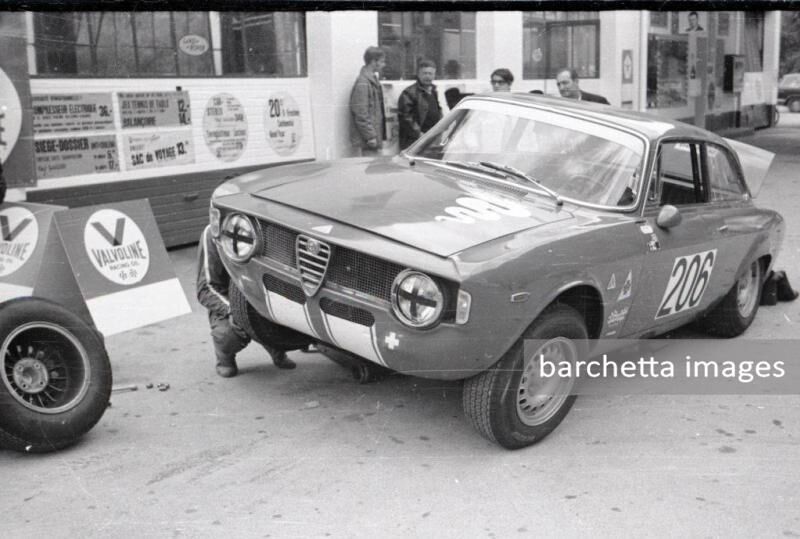 1969 LES  RANGIERS ALFA  ROMEO GTA  1600 Joe KRETSCHI 613075;613.07
