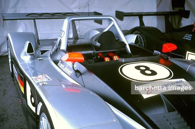 Audi R8R  s/n 308 which finished 3rd at Le Mans 1999 driven by Pirro/Biela/Theys